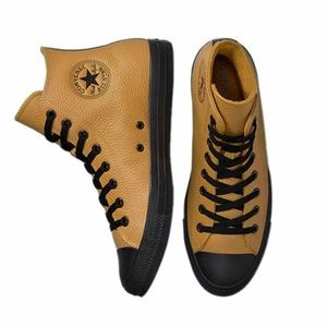 New Leather Converse Chuck Taylor High Tops